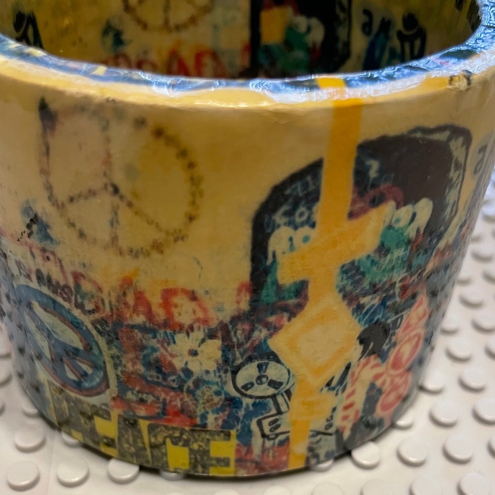 Paper Mache Bracelet